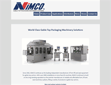 Tablet Screenshot of nimco.com