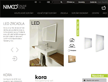 Tablet Screenshot of nimco.cz
